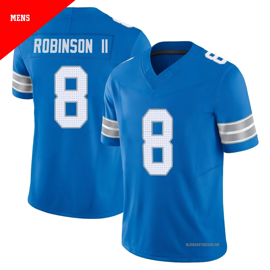 Men's Allen Robinson ＃8 Detroit Lions Blue Limited Vapor F.U.S.E. 2nd Jersey