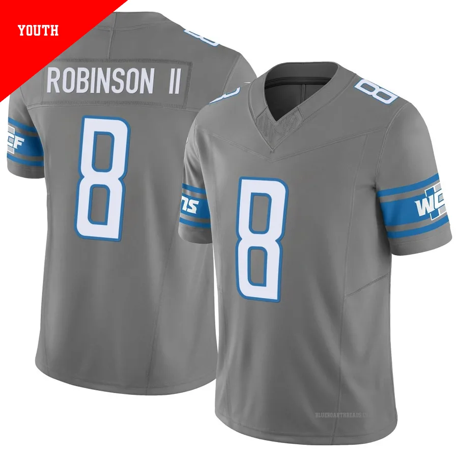 Youth Allen Robinson ＃8 Detroit Lions Limited Silver Vapor F.U.S.E. Jersey