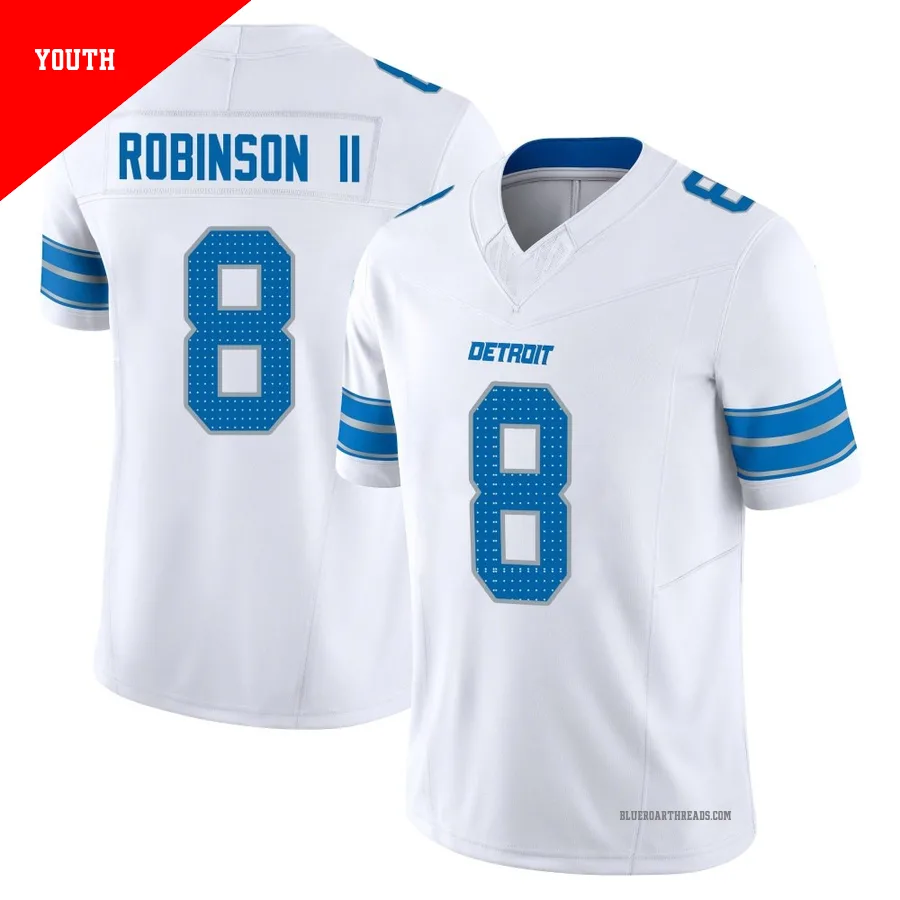 Youth Allen Robinson ＃8 Detroit Lions White Limited Vapor F.U.S.E. 2nd Jersey