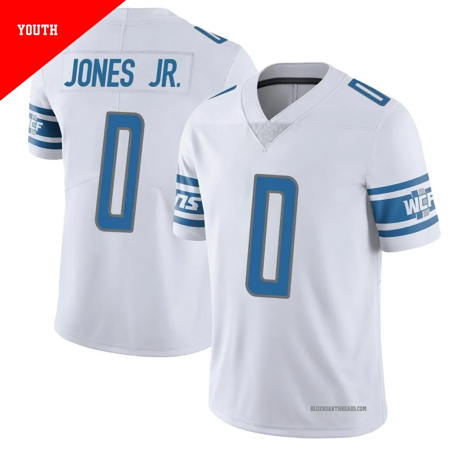Youth Marvin Jones Jr. ＃0 Detroit Lions White Limited Vapor Untouchable Jersey